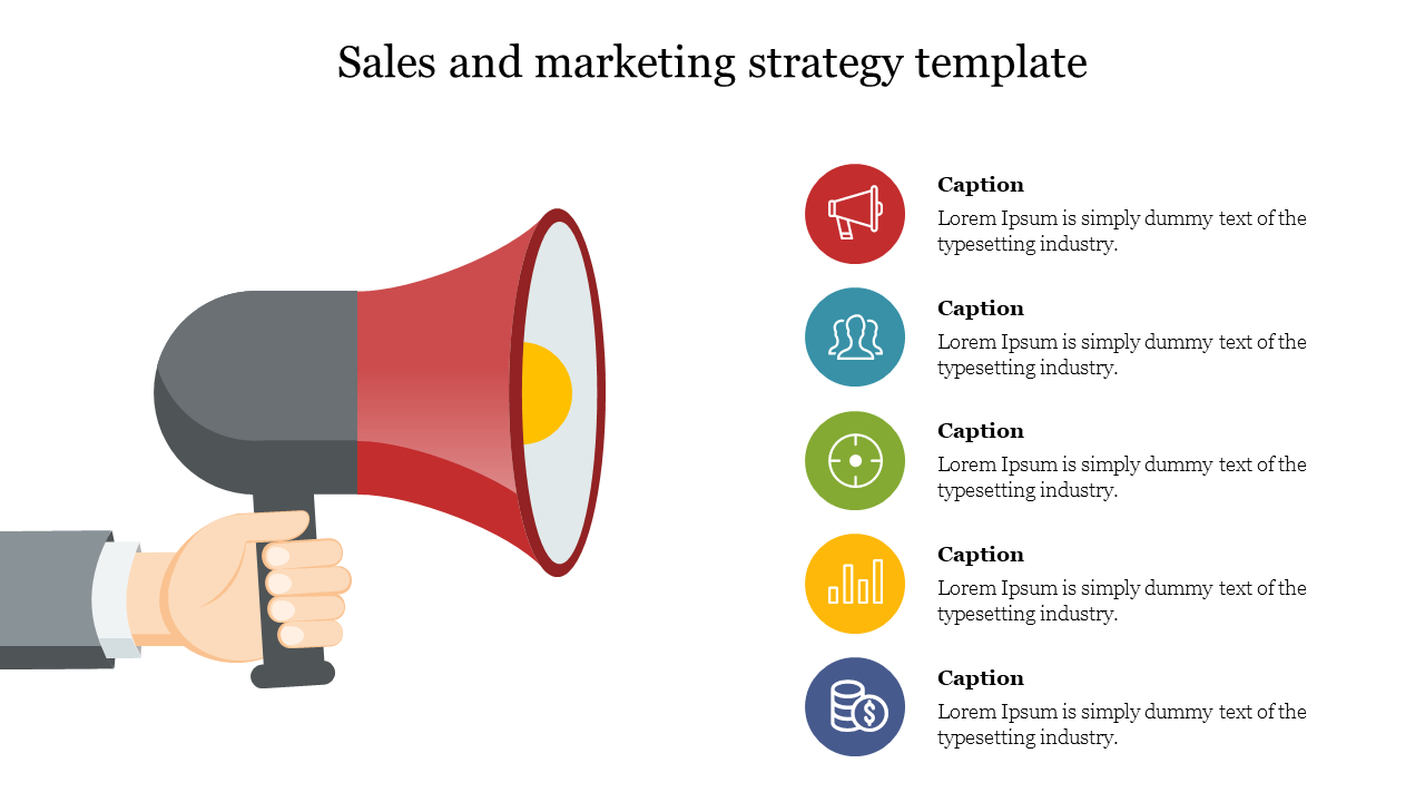 Best sales and marketing strategy template